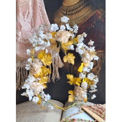 Antik Blomsterbue Brudeglobe (&Oslash;35x29cm) 