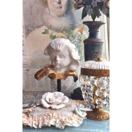 Barok Engel Putti Guldvinger [1800-tal]