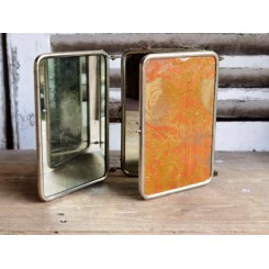 Gl. 3-fl&oslash;jet Barberspejl. Paris [40,5x18cm] Triptykon*