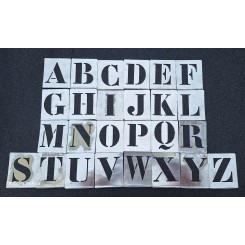 26x Franske Stencils [80mm] 