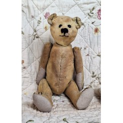 Gammel Timmy Bamse med str&aring; Tysk [32cm] 1910'