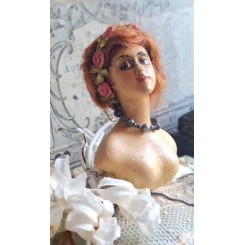 Fransk Buste Flapper - 1900