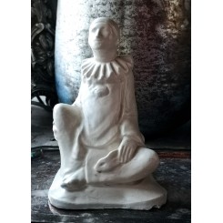Fransk Skulptur Pierrot [H13,5cm]