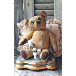 Gammel Bamse med str&aring; Engelsk [30cm] 1930'