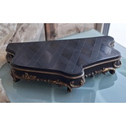 Plateau Base Tr&aelig; Forgyldninger [37x19xH7cm] Napoleon III 
