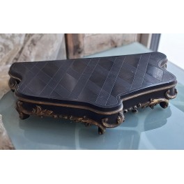 Plateau Base Tr&aelig; Forgyldninger [37x19xH7cm] Napoleon III 