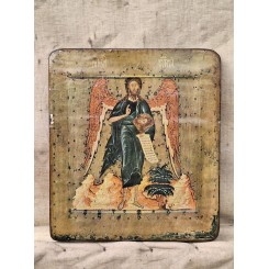 Gammel Ikon Icon JESUS [H21,5x18,5cm] 