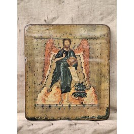 Gammel Ikon Icon JESUS [H21,5x18,5cm] 