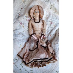 GL. Sofadoll 'Sommerpige' [L84cm] Boudoirdoll