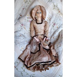 GL. Sofadoll 'Sommerpige' [L84cm] Boudoirdoll