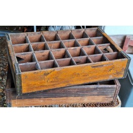 Gammel Flaskekasse Tr&aelig; [46,5x30xH10,5cm]