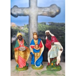 3 Vise M&aelig;nd Krybbespil [12-13cm]