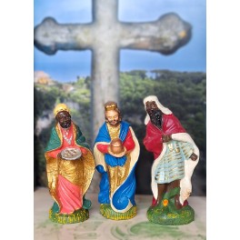3 Vise M&aelig;nd Krybbespil [12-13cm]
