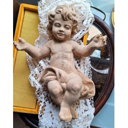 Jesusbarn i Naturtr&aelig; (31cm)