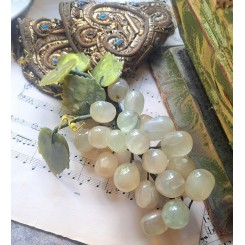 Gammel STOR  Vindrueklase [L25cm] Halv&aelig;delsten