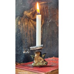 Antik Lysholder ENGEL  [5x4cm] 1890' 