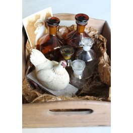 Gamle Apotekerflasker BRUNE |Pr. stk Gamle Apotekerflasker BRUNE |Pr. stk