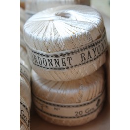 Cordonnet Rayonne, 20 gram (garnrulle) | pr. stk Cordonnet Rayonne, 20 gram (garnrulle) | pr. stk