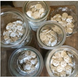FRANSKE PORCELÆNS-KNAPPER |Pr stk FRANSKE PORCELÆNS-KNAPPER |Pr stk